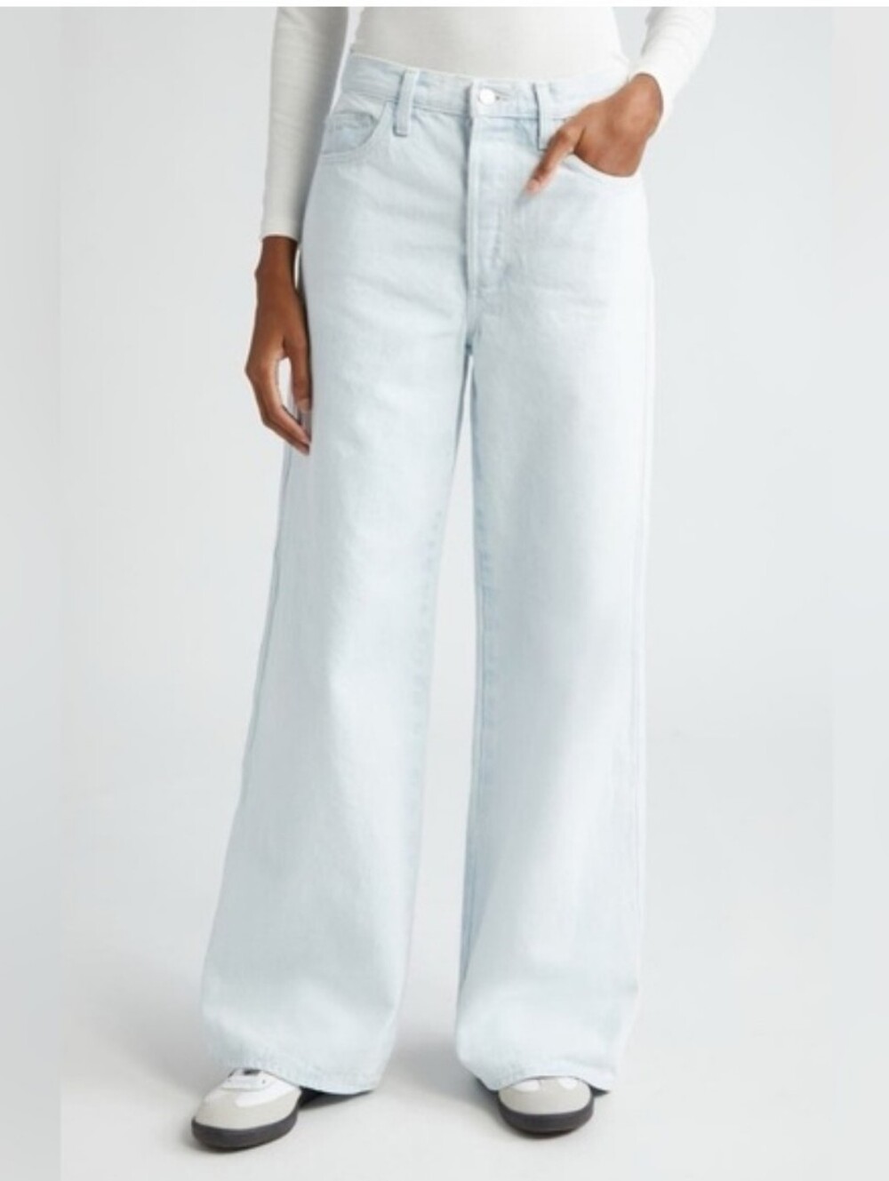 Favorite Daughter The Ollie Ultimate Baggy Wide Leg Jeans.